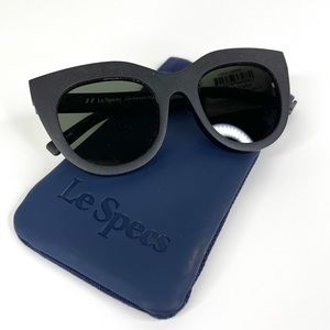 LE SPECS Air Grass Le Sustain Sunglasses NEW Black Matte